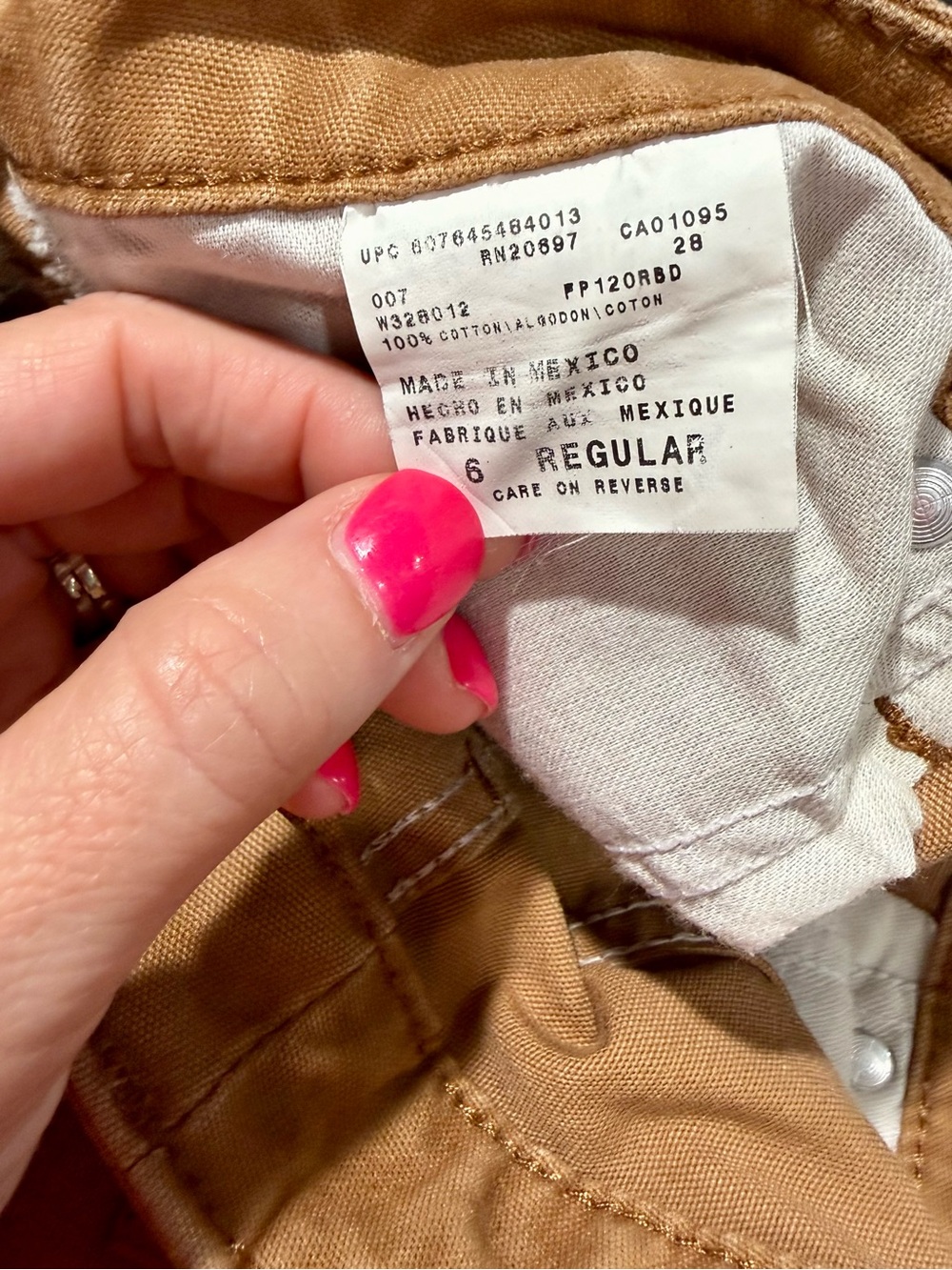 Dickies Women’s Brown Carpenter Pants - Picture 4 of 4